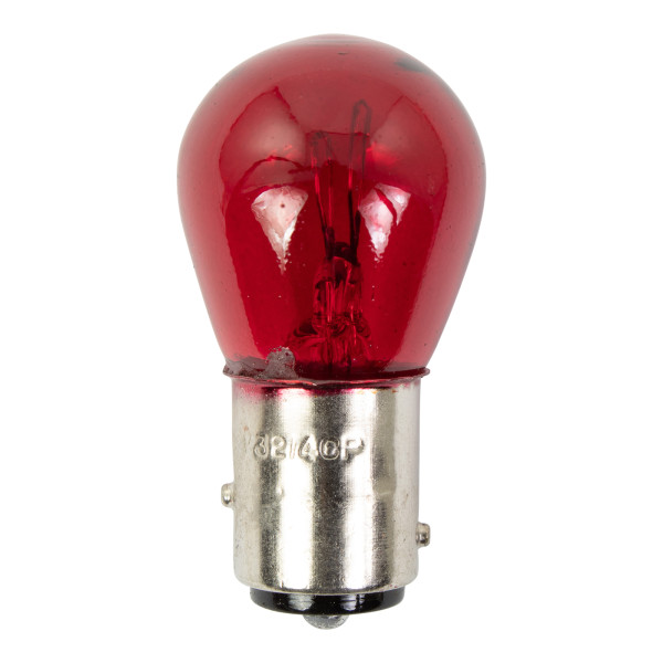Bike It Bike it red tint rear light bulb for kawasaki & yamaha 12v 23/8w (pack of 5)